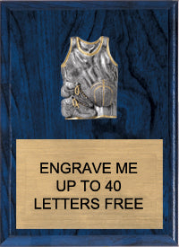 Basketball Sport Jersey Plaque [PSJ810-BK]