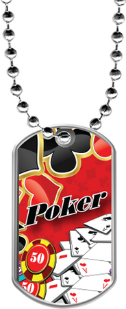 Poker Dog Tags [DTLAM2-PK]