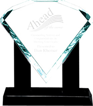 Acrylic Diamond Award- JADE [ADC34M-JADE]