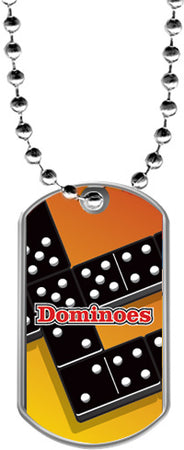 Domino Dog Tags [DTLAM2-DMNO]