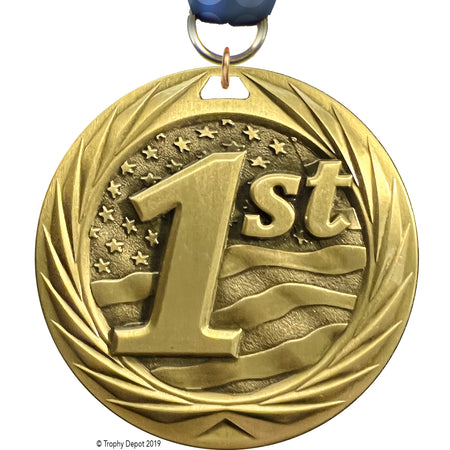 1st 2.75 inch Blade 3D Diecast Medal [MBD2-1ST]