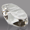 Clear Crystal Diamond Paperweight - 3.15 inch [CTDIA-SM-CLR-X]
