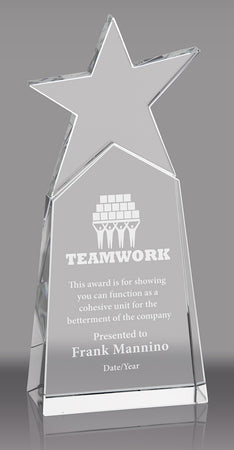 Crystal Star Peaks- 10 inch [CYSTP-10-C-X]