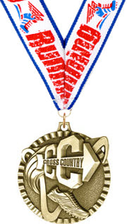 2" Country Gold Victory Medal [MVY2-CC]