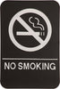ADA 6 x 9 Black/White No Smoking Sign [AJDA-107]
