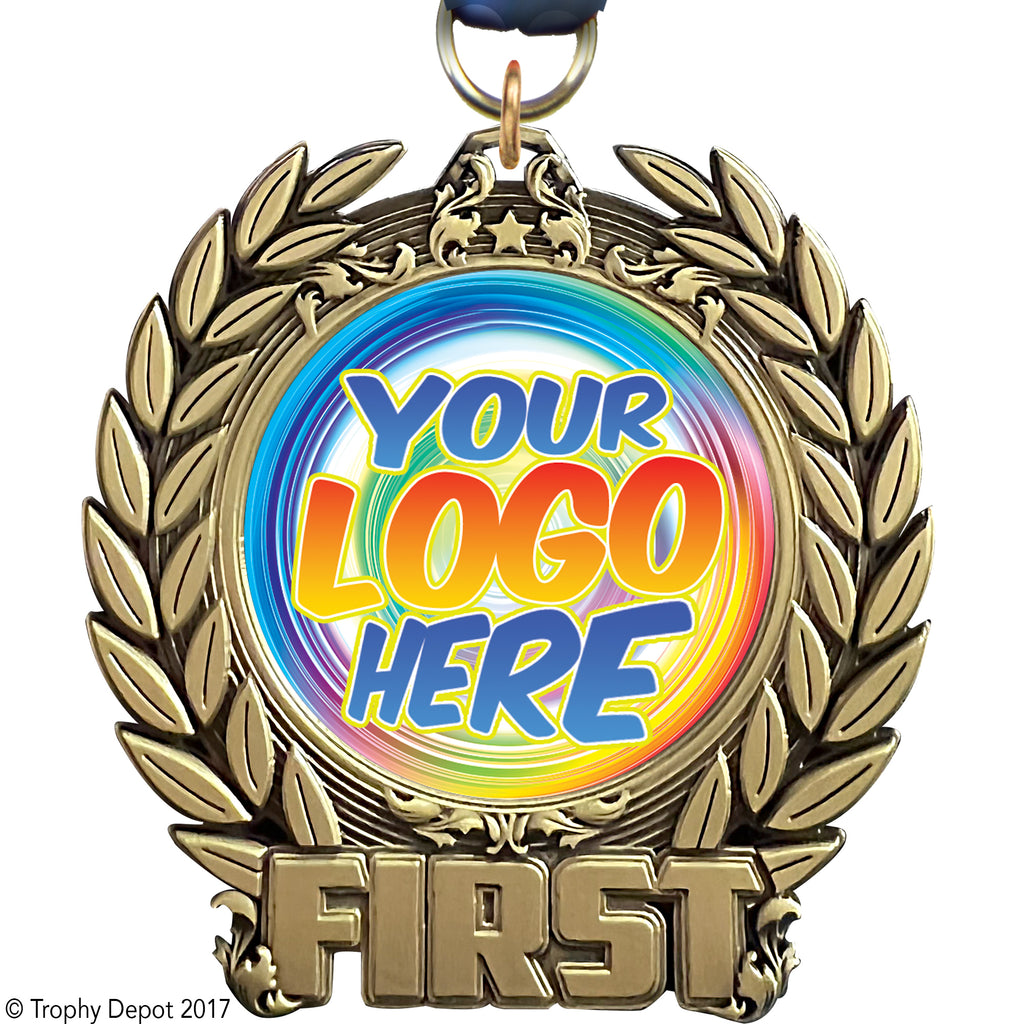 3.25" Custom First Prestige Insert Medal - TD Exclusive! [MX3WRT-1ST]