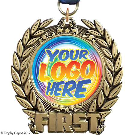 3.25" Custom First Prestige Insert Medal - TD Exclusive! [MX3WRT-1ST]