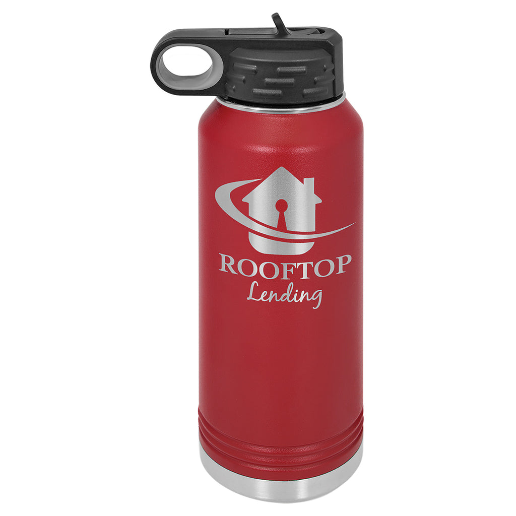 Polar Camel 32 oz. Water Bottle - Maroon [DWJB2-13]