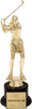 Golf Figure on Black Base - Female [TRBAL-GLF]