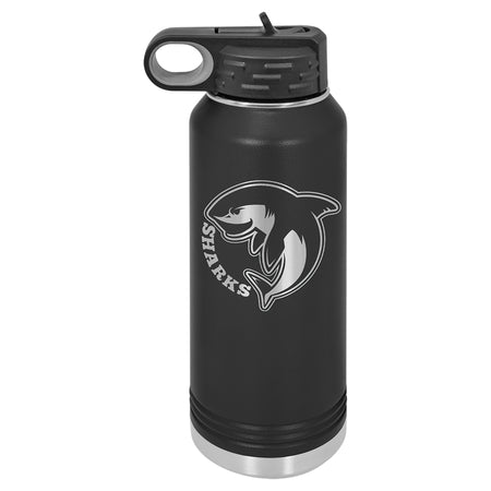 Polar Camel 32 oz. Water Bottle - Black [DWJB2-02]