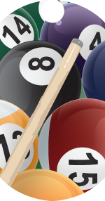 Billiards Dog Tag Insert [DT-1858]