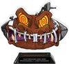 Exclusive Football Zomball Colorix-T Acrylic Trophy - 8.25 inch [TACR8-ZMBL-FB-Q]