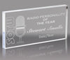 Horizontal Clear Acrylic Block - 8x4 inch [A84BH-8X4]