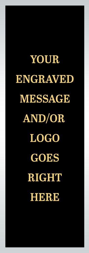 3.29 x 9.28 inch Aluminum Engraving Plate [EP4342]