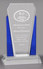 Bethesda Optical Crystal Award - Blue 8.5 inch [CPBETH8-BLU]