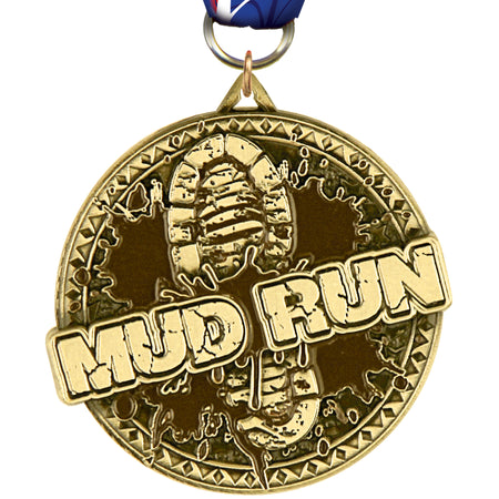2" Mud Run Ultra-Impact 3-D Medal [MDTD2-MDRN]