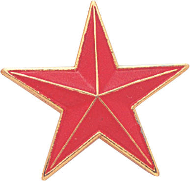Color Enameled Star Pins