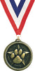 Paw Print Scholastic Medal [M2SCH-PAW]