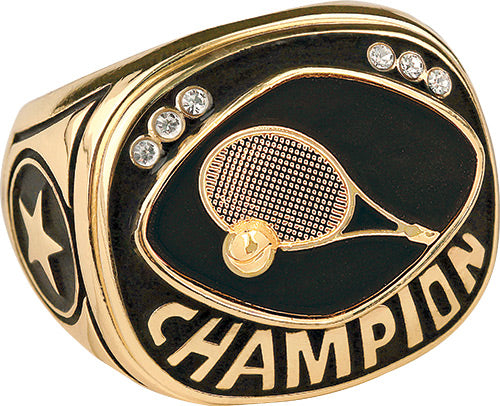 Tennis Champion Ring- Gold [RNGJ6-TN-G]