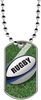 Rugby Dog Tags [DTLAM2-RGBY]