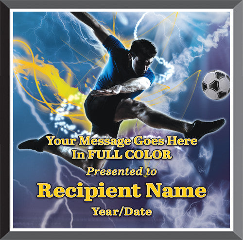 Soccer Square Graphix Plaques