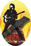 Guitar Hero Oval Insert [OV-1799]