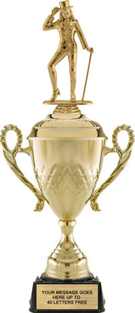 DC Cups w/ Figure on Regal Synthetic Base [TCFDC17]