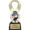 Gold Star Ribbon Insert Trophy - 8 inch [TR50i-G]