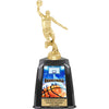Basketball Male Exclusive Tri-Tower Trophy - 10 inch [TRTWR10-BKM]