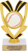 Baseball Victory Ribbon Trophy [TJRIB6-BS]