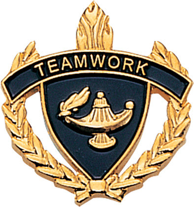 Teamwork 3D Enameled Scholastic Pin [PCM-WRT-TMWK]