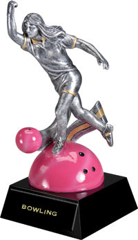 Bowling Female Motion Xtreme Resin Trophy