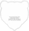 Bear Mascot Colorix-M Acrylic Medal [MACR375-BEAR-Q]