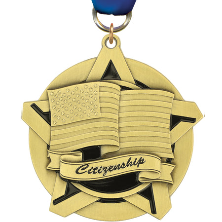 2.25" Citizenship Dynastar Medal [MPDSTR-CZ]