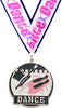 Dance Enameled Medal [M2EP-DC-S]