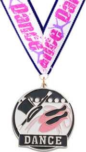 Dance Enameled Medal [M2EP-DC-S]