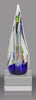 Flame Shaped Art Glass Award 8