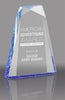 Faceted Acrylic Wedge - Blue 6 inch [ARFW-6-BLU]