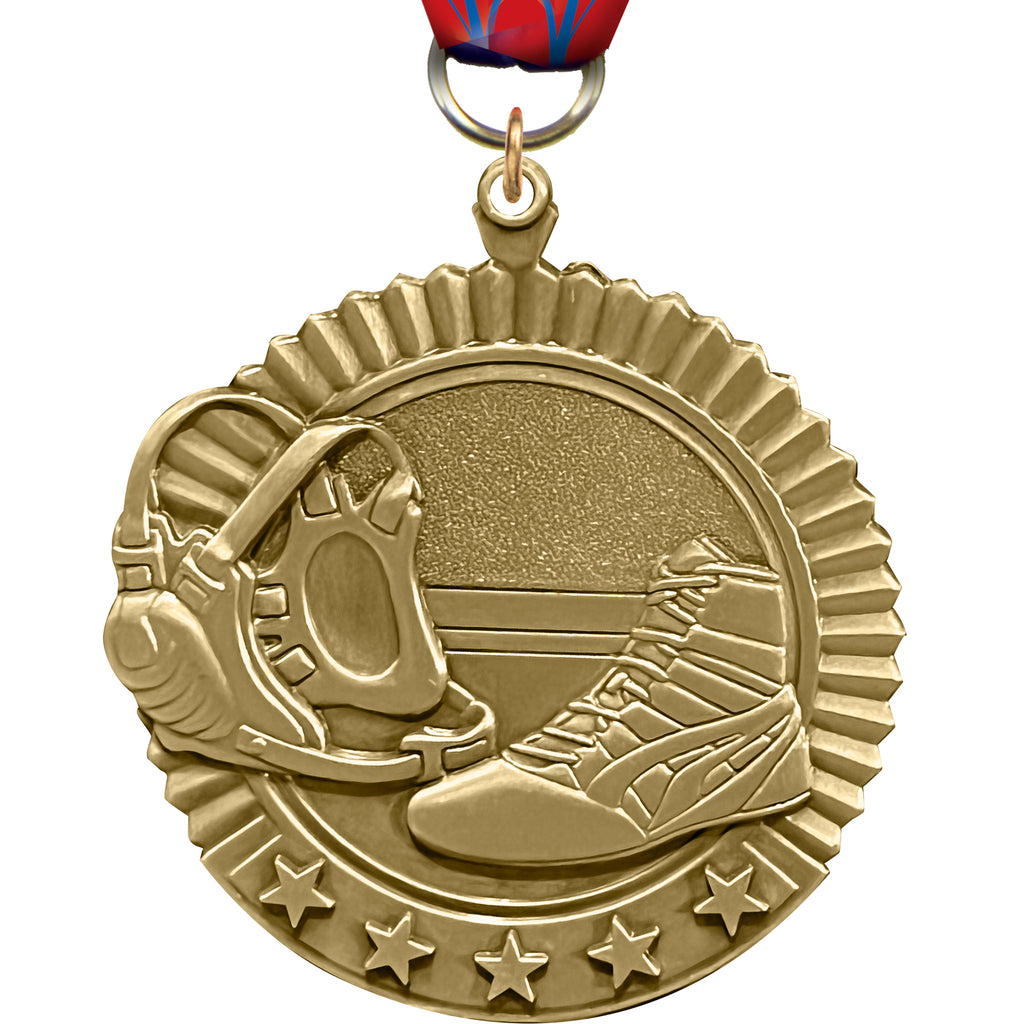 2.75" Wrestling 5 Star Medal [MP36-WS]