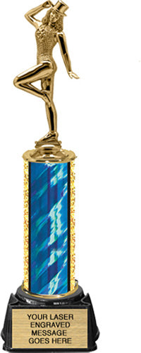 11-13 inch Blaze Column Trophies on Rounded Bases