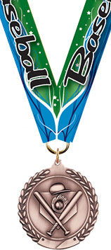 Baseball Medal- Bronze [M201-BS-B]