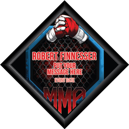Diamond Plaque- Mixed Martial Arts [PFCDIA-14-MMA]