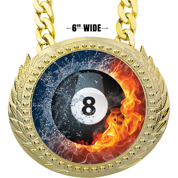 Billiards 6 inch Champion Chain [CCSP-BL] – Trophy Depot
