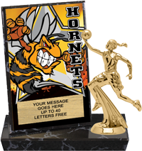 Hornet Mascots Billboard Plaque [PBB6-MSCT-HRNT]