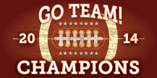Football 4 x 8 Vinyl Banner- Ball [VB-FB-BAL-48]