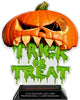 Halloween Jack-o-Lantern Trick or Treat Colorix-T Acrylic Trophy- 8.25 inch [TACR8-HLWN-JAKTRT-Q]