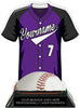 Baseball Jersey Colorix-T Acrylic Trophy- Purple [TACR7-JSY-BS-PRP-Q]