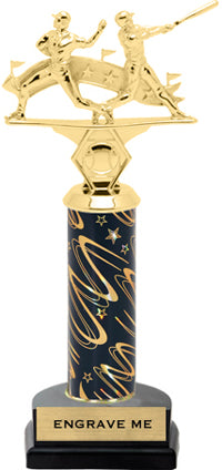 Baseball Stadium Sport Double Action Trophy [TSSDA12-BS]