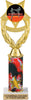 Wreath Victory Color Insert Trophy w/ Column [Ti10-J97]