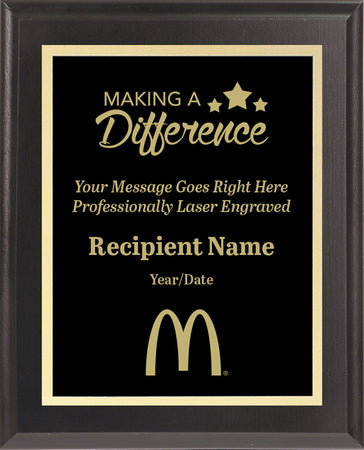 Engraved Full Plate Plaque - 8x10 inch [PM21-8X10]